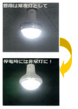 災害対策型LEDランプ レス球　製品詳細（PDF）